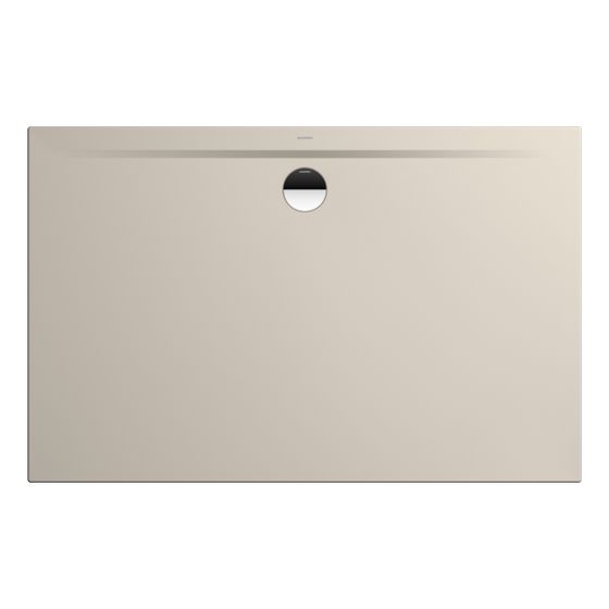 Kaldewei Duschwanne Superplan Zero Rechteckig 32/20x1300x1000mm d. 90mm Warm Grey 10/Grau, m. SP o. PEFF, AD, Wt.