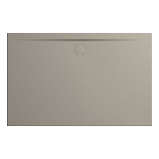 Kaldewei Duschwanne Superplan Zero Rechteckig 32/20x1300x1000mm d. 90mm Warm Grey 50/Grau, m. PEFF o. AS, AD, Wt.