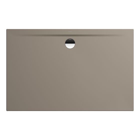 Kaldewei Duschwanne Superplan Zero Rechteckig 32/20x1200x1100mm d. 90mm Warm Grey 60/Grau, m. PEFF o. AS, AD, Wt.