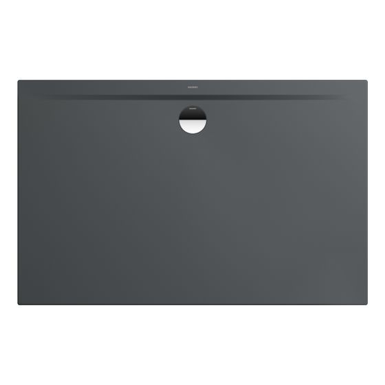 Kaldewei Duschwanne Superplan Zero Rechteckig 32/20x1300x1000mm d. 90mm Warm Grey 85/Grau, m. SP o. PEFF, AD, Wt.