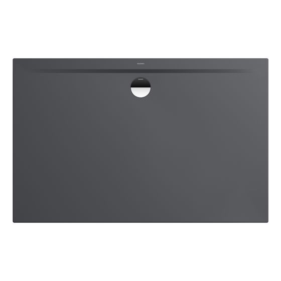 Kaldewei Duschwanne Superplan Zero Rechteckig 32/20x1400x750mm d. 90mm Cool Grey 80/Grau, m. PEFF o. AS, AD, Wt.
