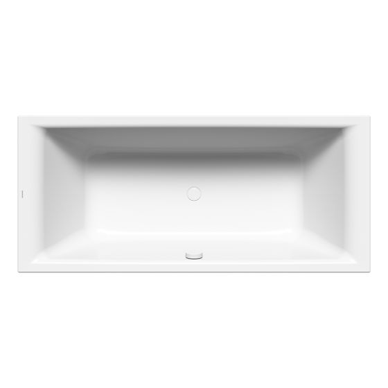 Kaldewei Badewanne Puro Duo rechteckig 420x800x1800mm 165l Alpinweiß m. ÜL, o. Antislip, GL, PEFF, NP