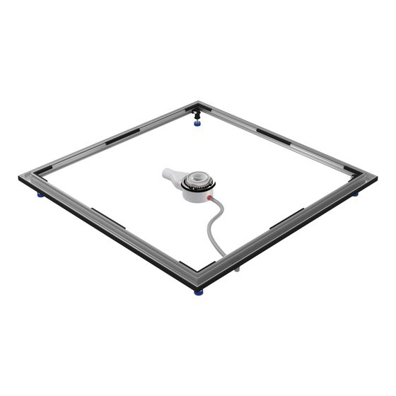 Kaldewei Einbau-System-Rahmen ESR bodeneben 1000x1000mm