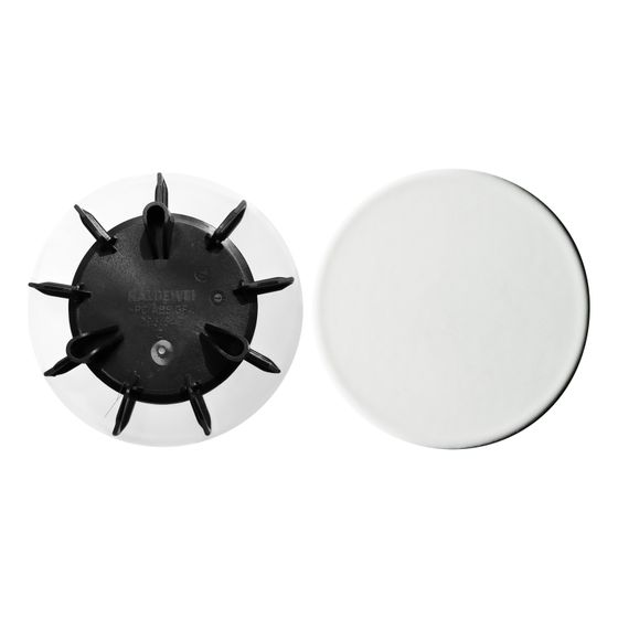 Kaldewei Ablaufdeckel KA90 für 4103/4104/4105 Alpinweiß, Invisible Grip