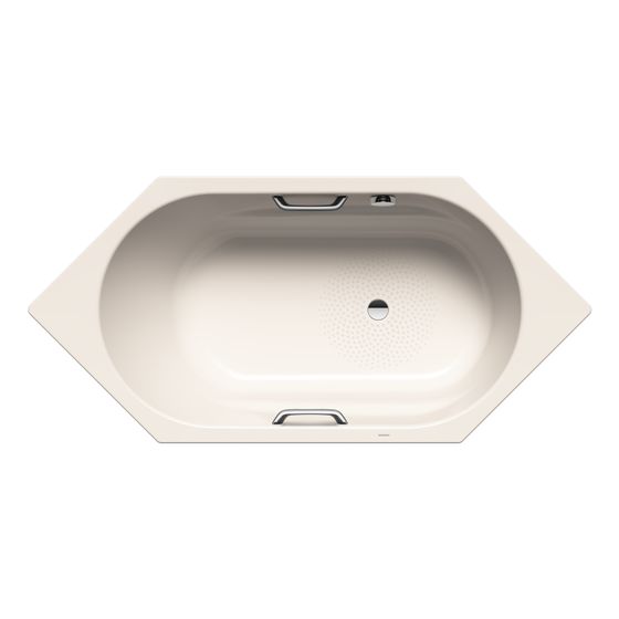 Kaldewei Badewanne Vaio 6 Star Sechseck 430x900x1900mm 145l Pergamon m. Antislip, GL, S-ÜL, PEFF