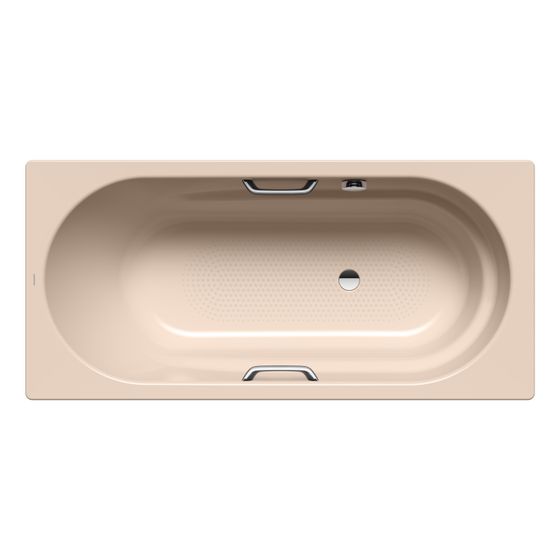 Kaldewei Badewanne Vaio Star rechteckig 430x800x1700mm 145l Bahamabeige m. Vollantislip, GL., S-ÜL, o. PEFF