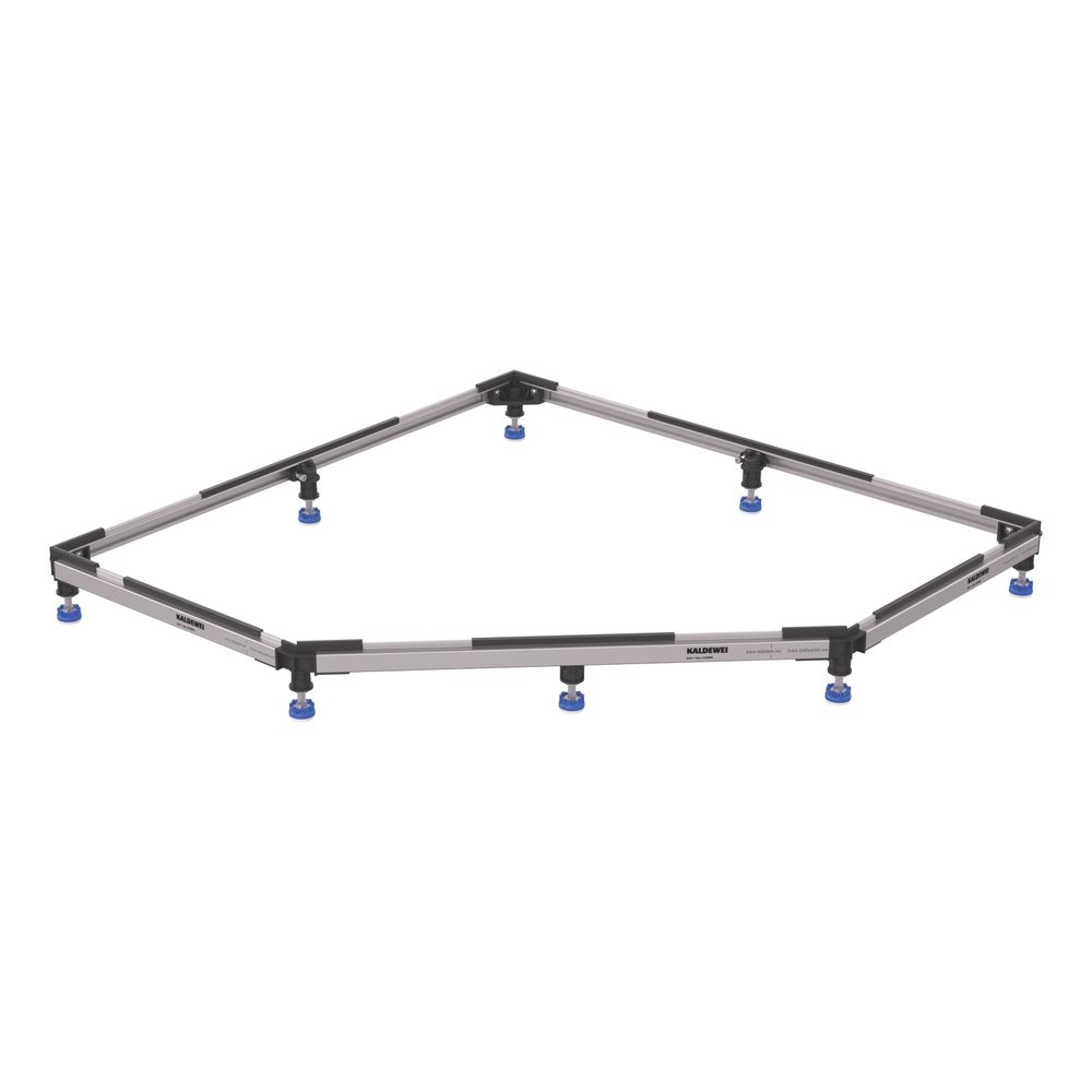 Kaldewei Duschwannen-Fußrahmen FR 5300 Flex FR II Cornezza 1000x1000mm... KALDEWEI-530000150000 4001112779545 (Abb. 1)