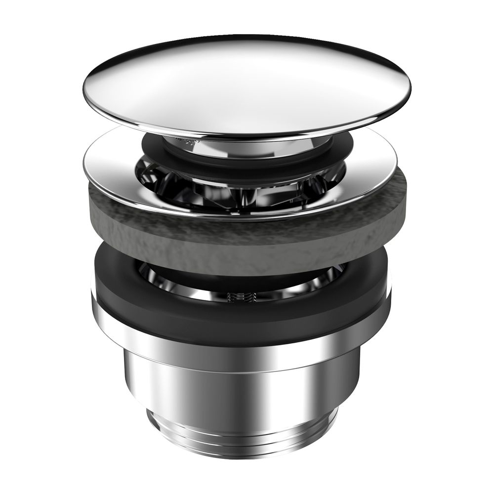 Kaldewei Push to open Ventil WB 3915 für Waschtische mit Überlauf, runder Deckel... KALDEWEI-910500010676 4055761242172 (Abb. 2)