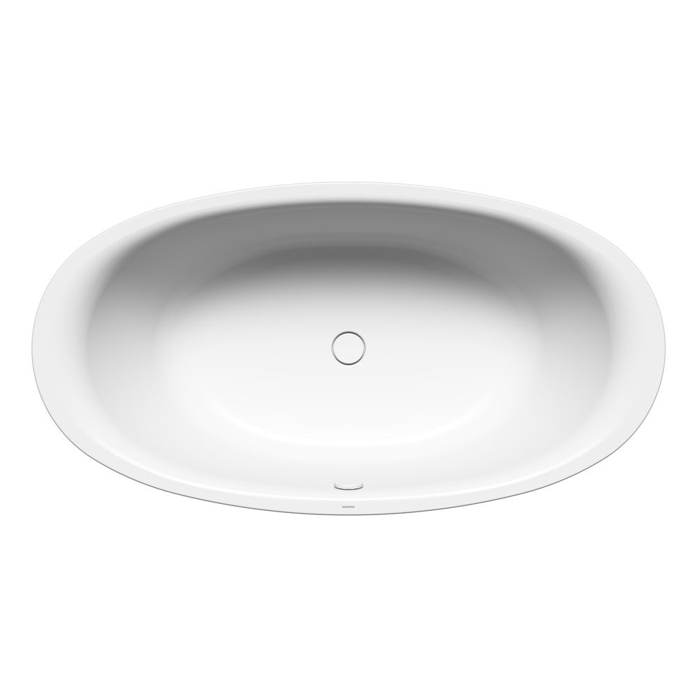 Kaldewei Badewanne Ellipso Duo oval 465x1000x1900mm 214l Alpinweiß m. ÜL, o. Ant... KALDEWEI-286200010001 4001112805596 (Abb. 1)