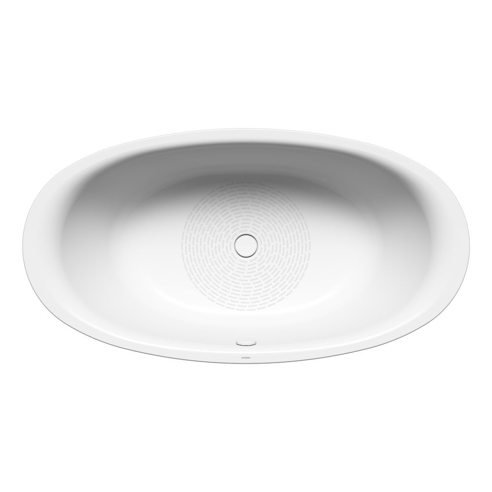 Kaldewei Badewanne Ellipso Duo oval 465x1000x1900mm 214l Alpinweiß m. Antislip, ... KALDEWEI-286230000001 4001112823163 (Abb. 1)