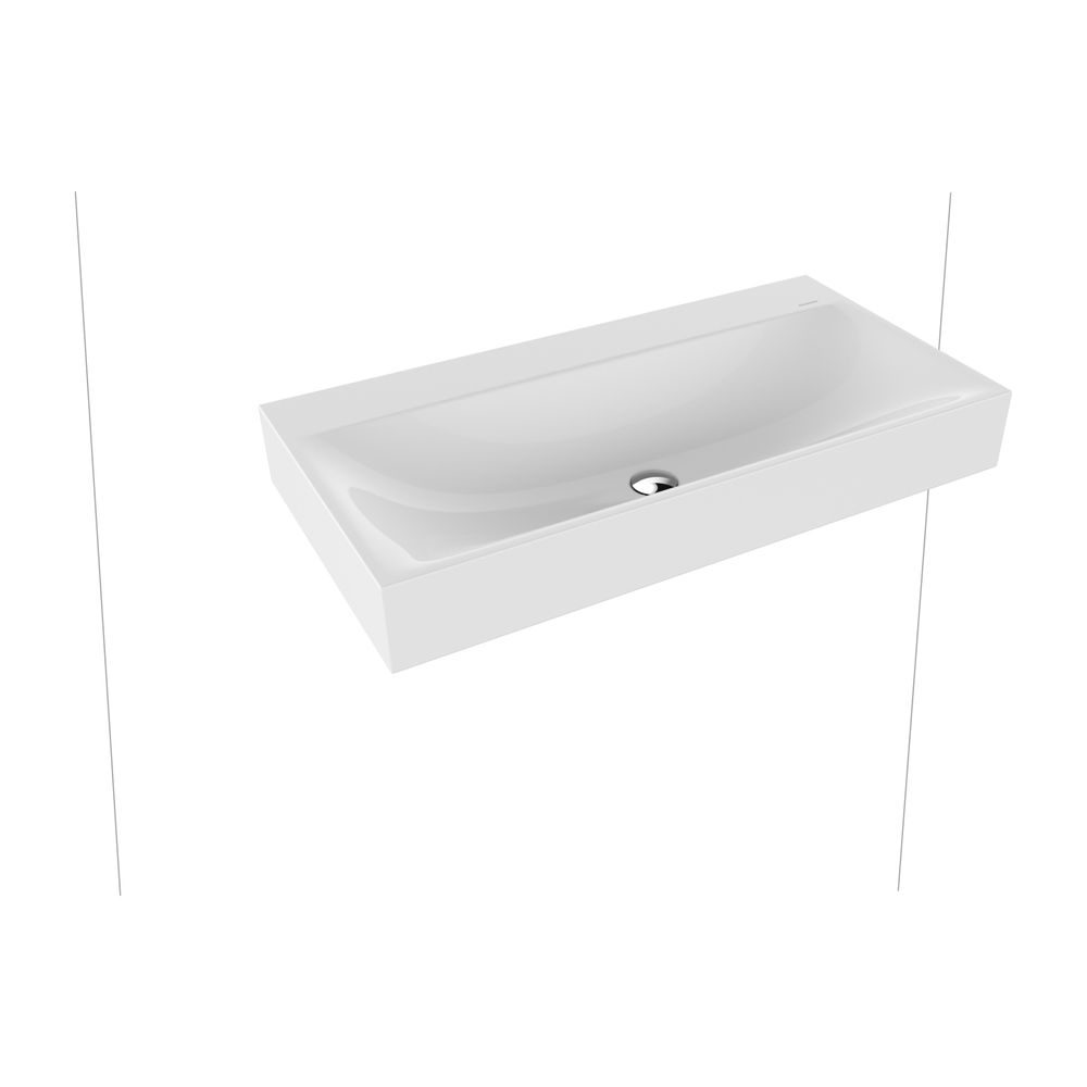 Kaldewei Wandwaschtisch Silenio rechteckig 123x460x900mm, Alpinweiß, ohne HL, oh... KALDEWEI-904406313001 4055761015004 (Abb. 2)