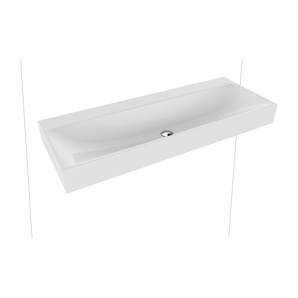 Kaldewei Wandwaschtisch Silenio rechteckig 123x460x1200mm, Alpinweiß, ohne HL, o... KALDEWEI-904506313001 4055761015028 (Abb. 2)