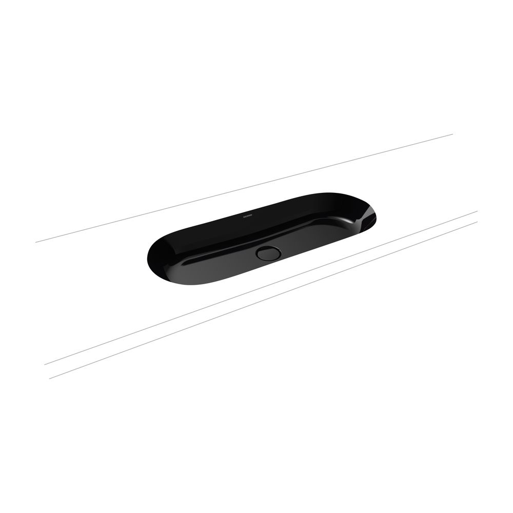 Kaldewei Unterbauwaschtisch Centro oval 112x380x910mm, Schwarz, ohne HL, ohne ÜL... KALDEWEI-903306003701 4063727620216 (Abb. 2)