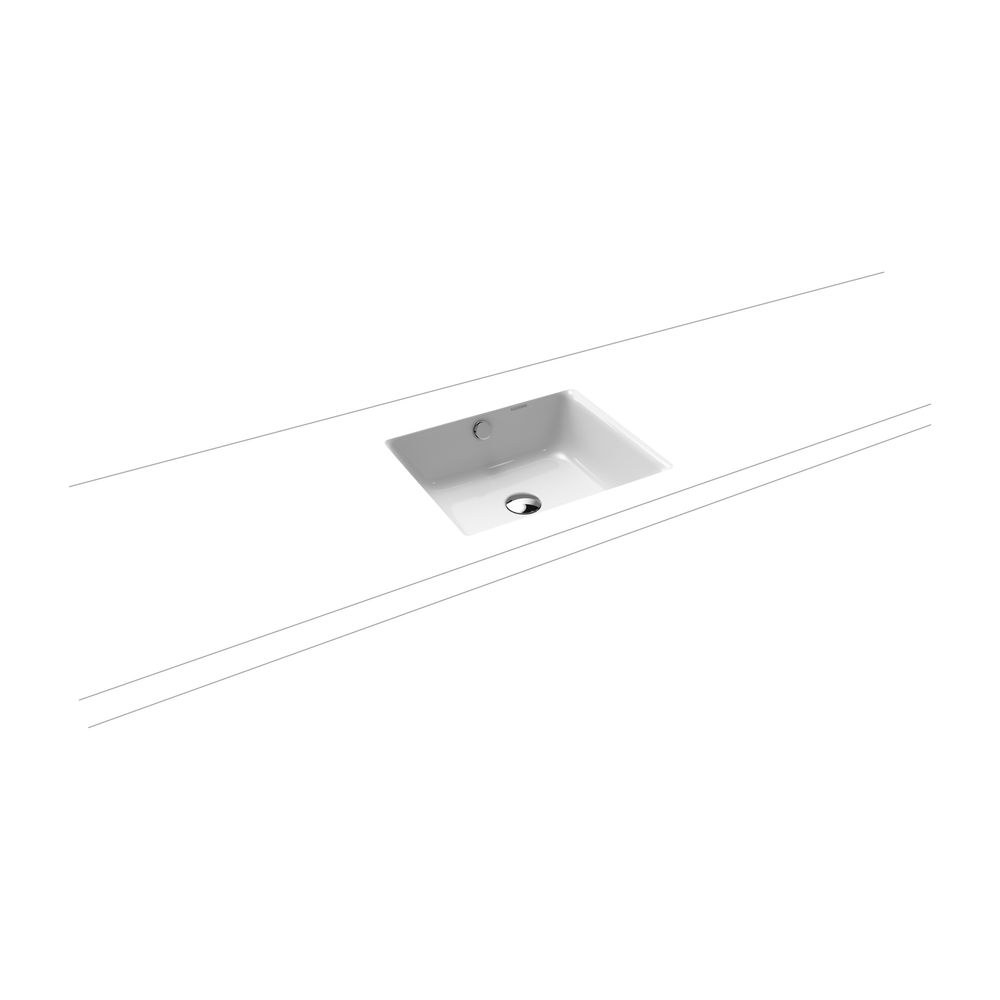 Kaldewei Unterbauwaschtisch Puro rechteckig 115x385x460mm, Manhattan/Mattschwarz... KALDEWEI-900907253199 4063728861786 (Abb. 2)