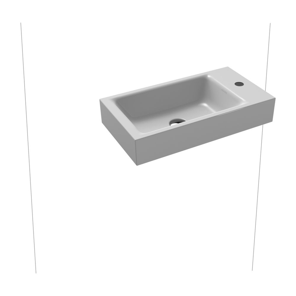 Kaldewei Wand-Handwaschtisch Puro rechteckig 105x300x550mm, Manhattan, 1 HL, ohn... KALDEWEI-901206303199 4063728107983 (Abb. 2)