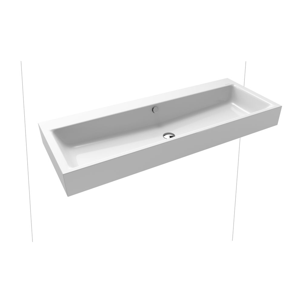 Kaldewei Wand-Doppelwaschtisch Puro rechteckig 125x460x1200mm, Alpinweiß/Alpinwe... KALDEWEI-906807213001 4063728491198 (Abb. 2)