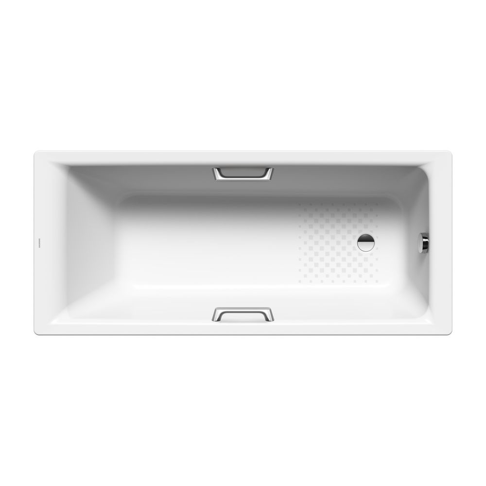 Kaldewei Badewanne Puro Star rechteckig 420x700x1600mm 105l Alpinweiß m. Antisli... KALDEWEI-258530003001 4001112868447 (Abb. 2)