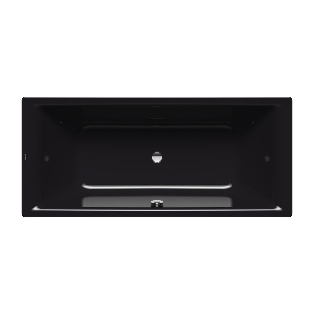 Kaldewei Badewanne Puro Duo rechteckig 420x800x1800mm 165l Schwarz m. ÜL, o. Ant... KALDEWEI-266400010701 4001112903636 (Abb. 2)