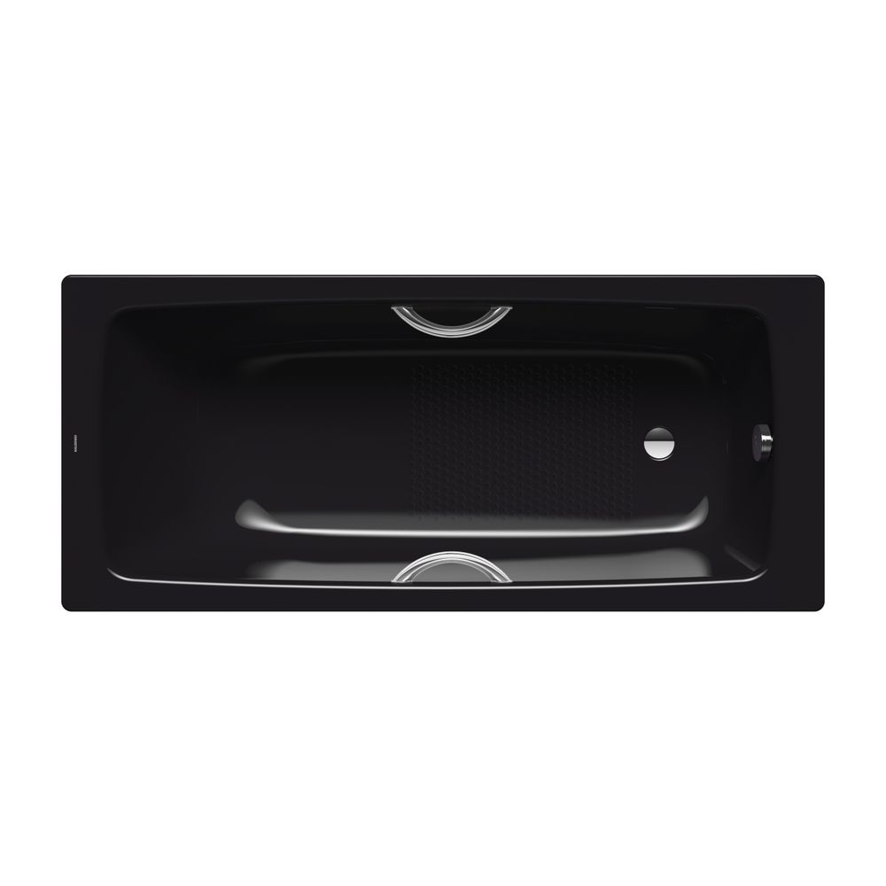 Kaldewei Badewanne Cayono Star rechteckig 410x700x1500mm 89l Schwarz m. Antislip... KALDEWEI-275330000701 4063727127654 (Abb. 2)