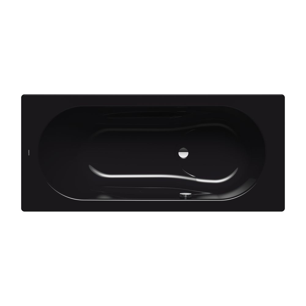 Kaldewei Badewanne Vaio Set rechteckig 430x700x1600mm 100l Schwarz m. S-ÜL, o. A... KALDEWEI-233623000701 4063727751668 (Abb. 2)