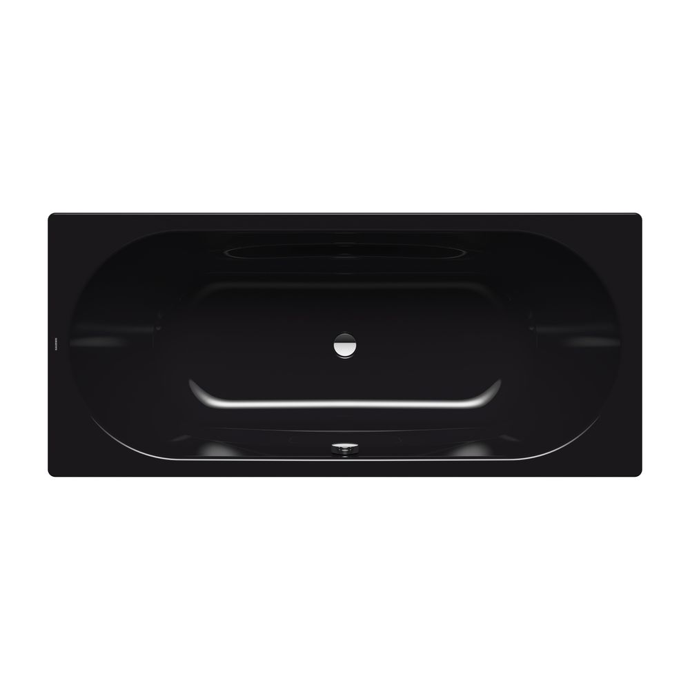 Kaldewei Badewanne Vaio Duo rechteckig 430x800x1800mm 155l Schwarz m. ÜL, PEFF, ... KALDEWEI-233000013701 4055761029469 (Abb. 2)