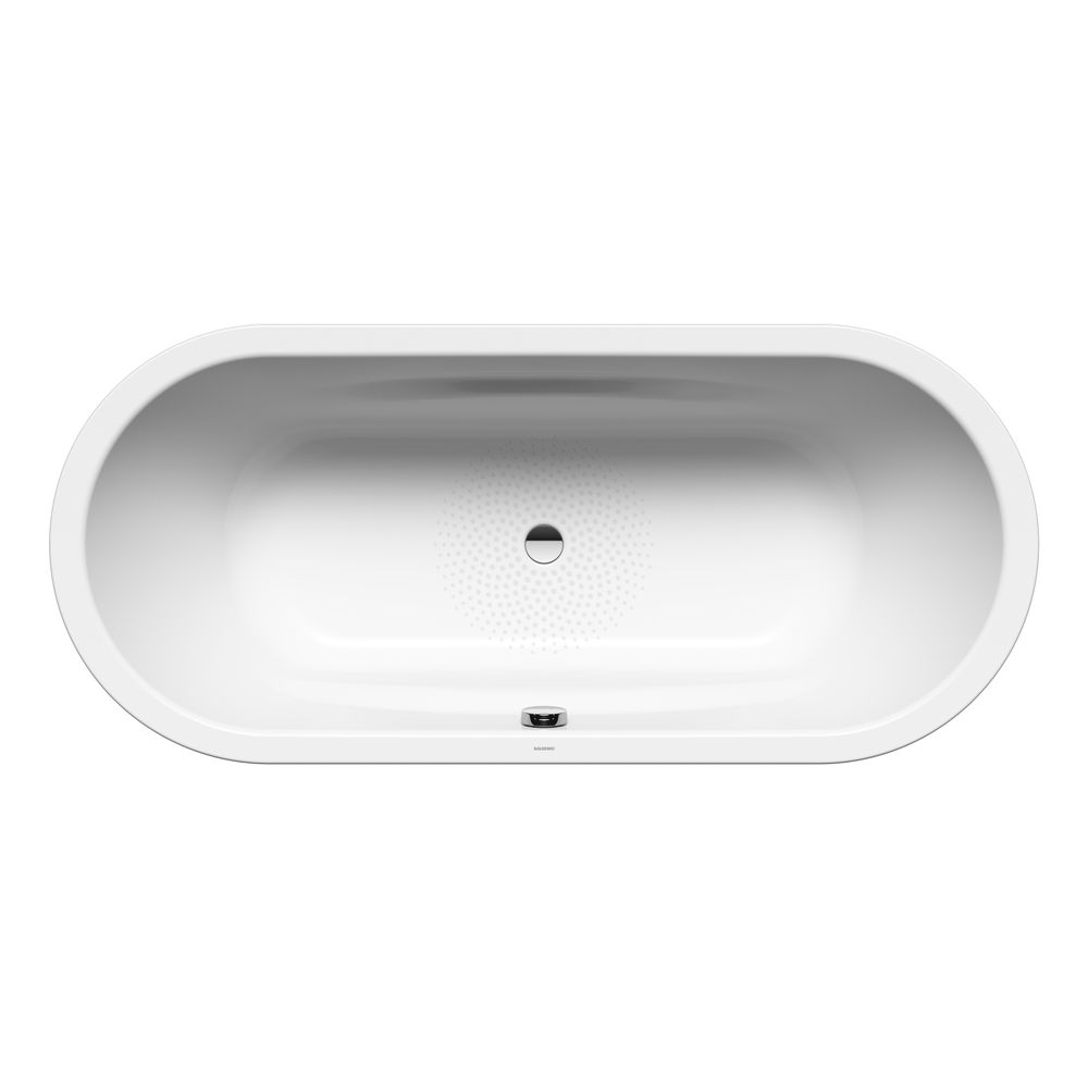 Kaldewei Badewanne Vaio Duo oval 430x800x1800mm 155l Alpinweiß, Weiß m. Antislip... KALDEWEI-233130003001 4001112469781 (Abb. 1)