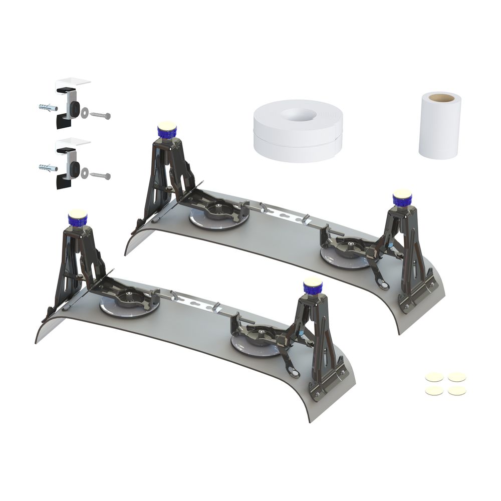 Kaldewei Badewannen Installationsset 5044, ohne Garnitur inkl. Fußgestell 5037... KALDEWEI-687676520000 4055761308328 (Abb. 2)