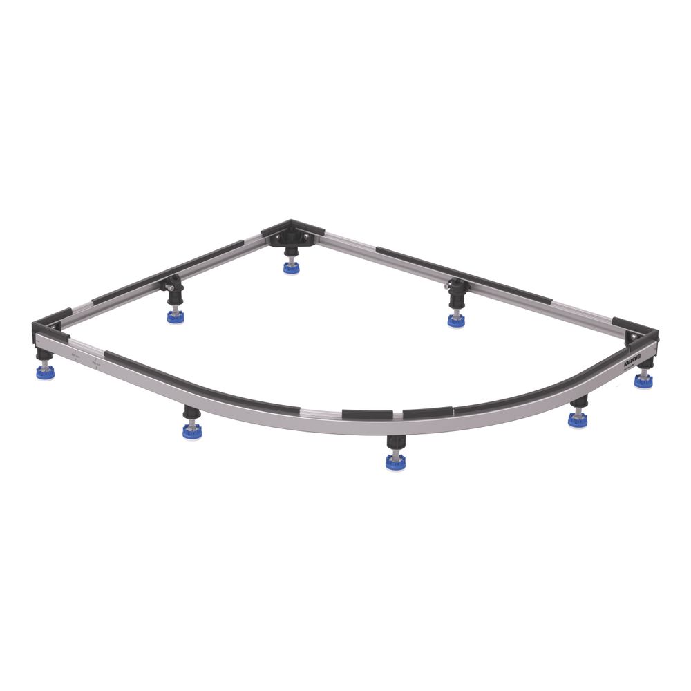 Kaldewei Duschwannen-Fußrahmen FR 5300 Flex FR II Zirkon 1000x1000mm... KALDEWEI-530000160000 4001112779552 (Abb. 1)