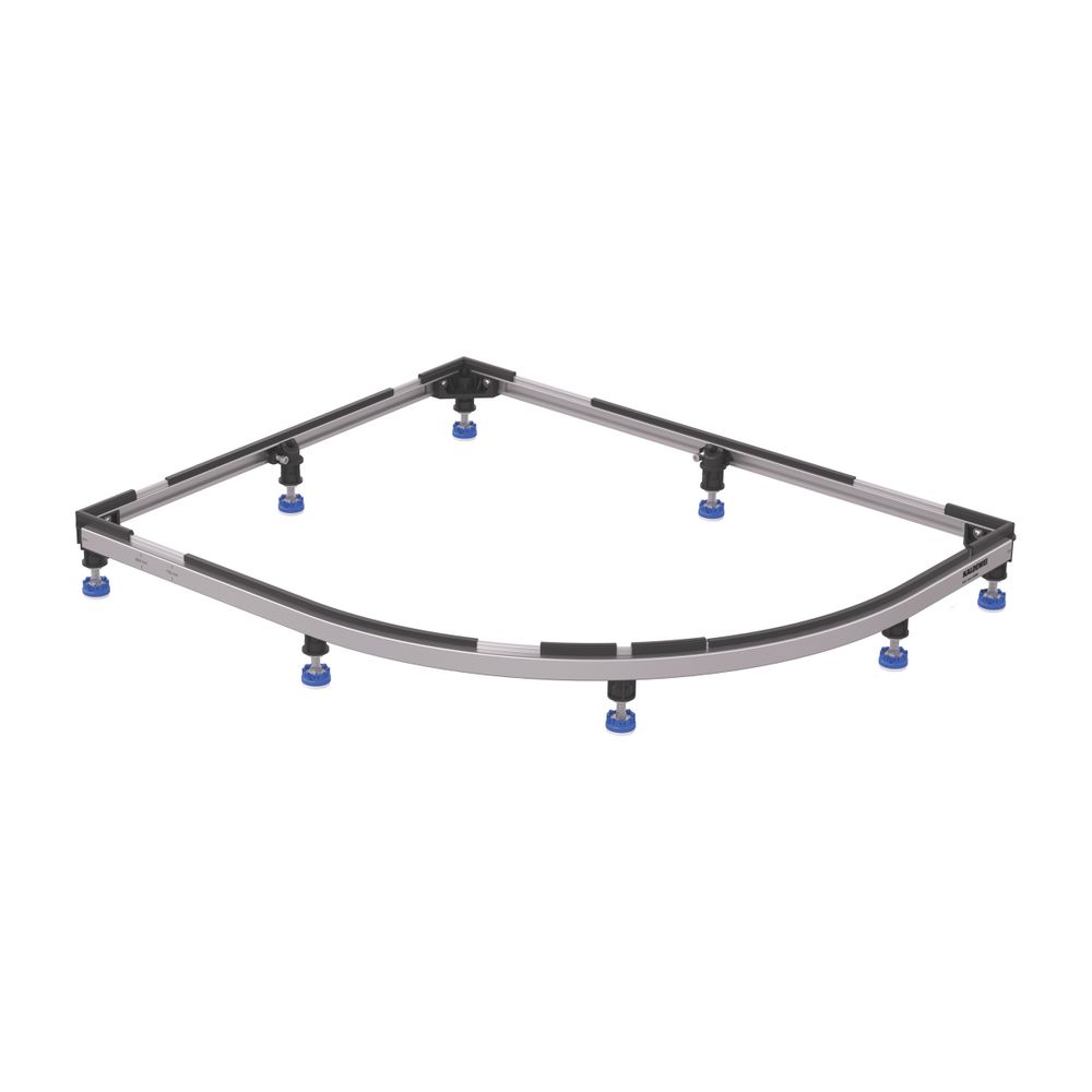 Kaldewei Duschwannen-Fußrahmen FR 5300 Flex FR II Zirkon 1000x1000mm... KALDEWEI-530000160000 4001112779552 (Abb. 2)