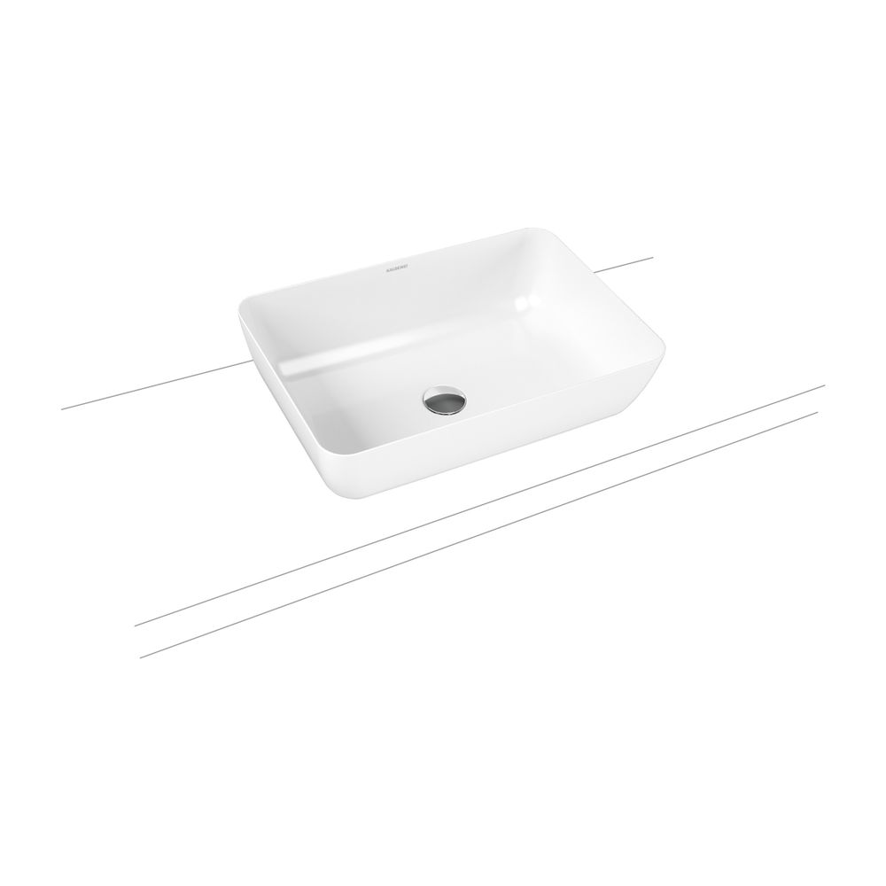 Kaldewei Schale Cayono rechteckig 151x355x520mm, Alpinweiß, ohne HL, ohne ÜL ohn... KALDEWEI-913506000001 4055761222204 (Abb. 3)