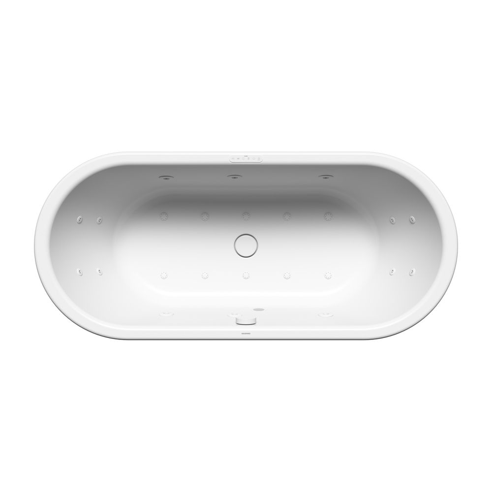 Kaldewei Badewanne Centro Duo Whirl Body u. Soul oval 485x800x1800mm Links 195l ... KALDEWEI-282860043001 4063728638791 (Abb. 2)