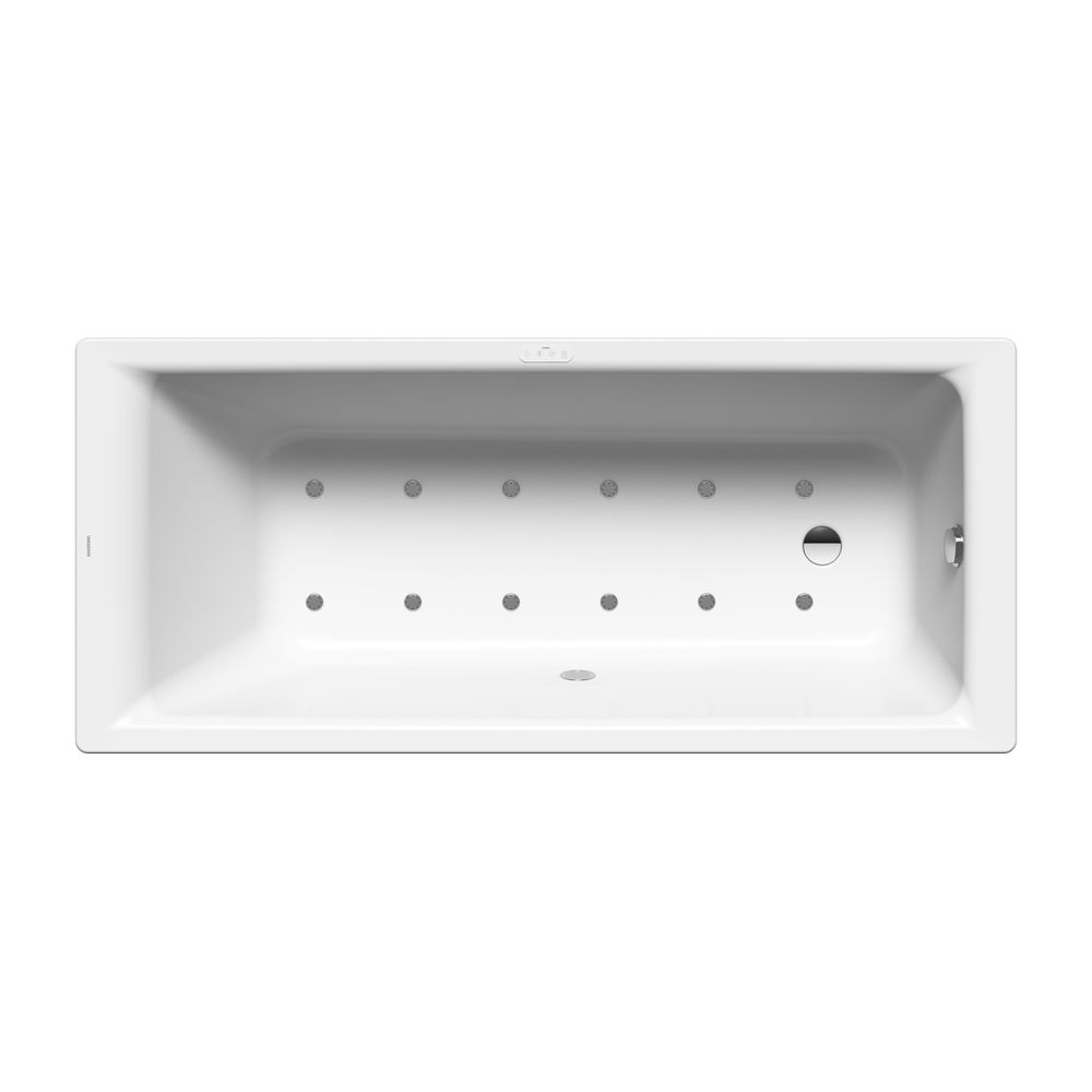 Kaldewei Badewanne Puro Whirl Soul rechteckig 420x750x1700mm Rechts 137l Alpinwe... KALDEWEI-256260533001 4055761273800 (Abb. 2)