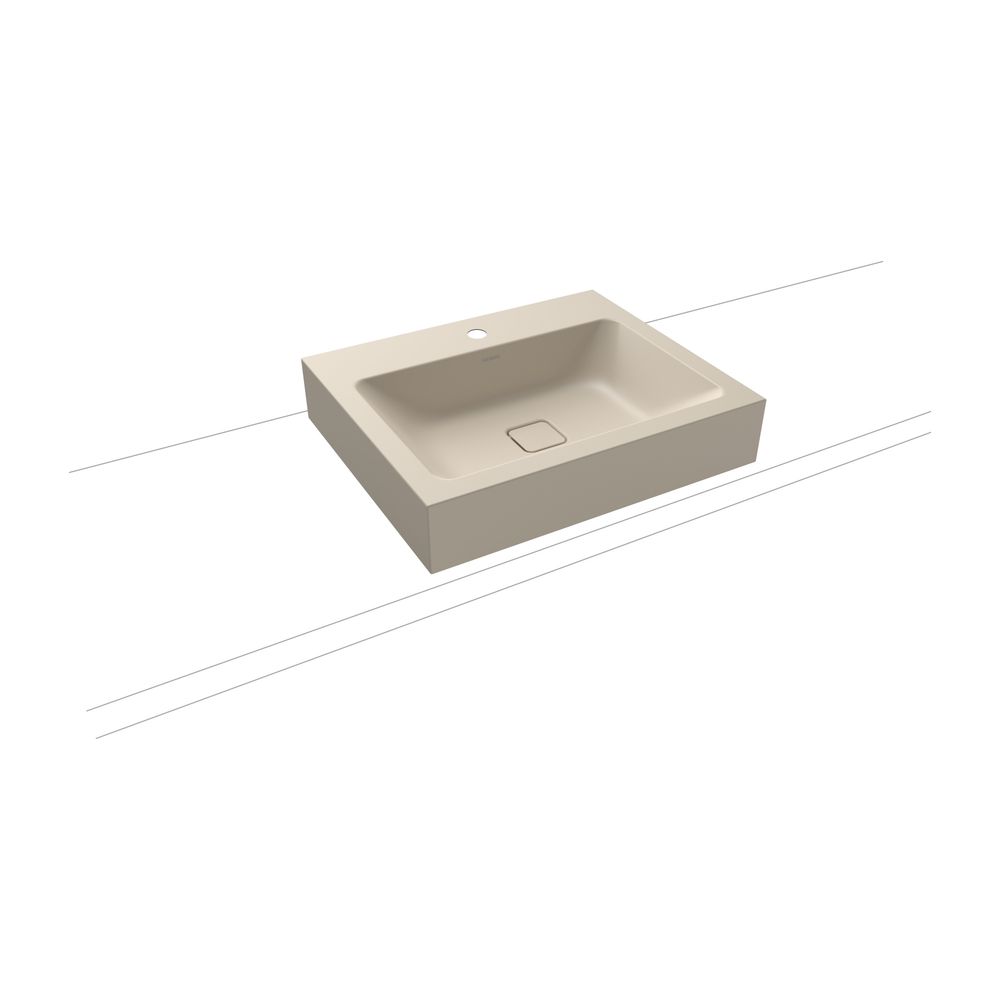 Kaldewei Aufsatzwaschtisch Cono rechteckig 120x500x600mm Rh. 120mm, Warm Beige 2... KALDEWEI-902106013661 4063728001564 (Abb. 2)