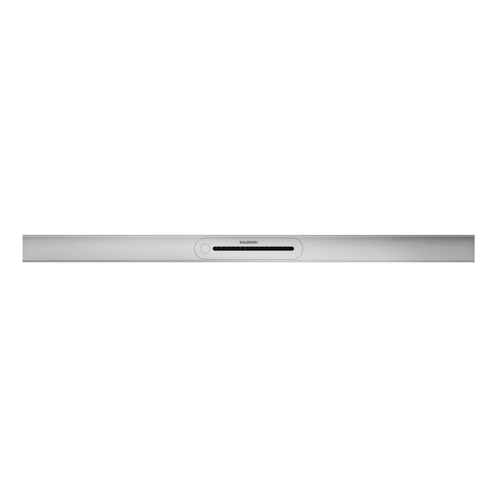 Kaldewei Duschprofil FlowLine Zero 2400, 90 cm, Edelstahl gebürstet