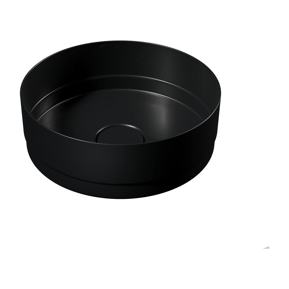 Kaldewei Schale Nueva rund 127x320x320mm, Mattschwarz 100, ohne HL, ohne ÜL mit ... KALDEWEI-911506003676 4063728695565 (Abb. 2)