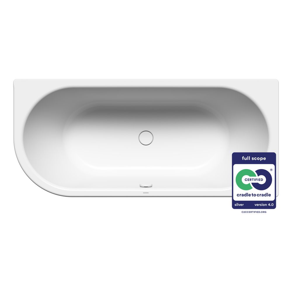 Kaldewei Badewanne Centro Duo 1 Kombi.-Form 485x750x1700mm Links 156l Alpinweiß ... KALDEWEI-282900010001 4001112809310 (Abb. 2)