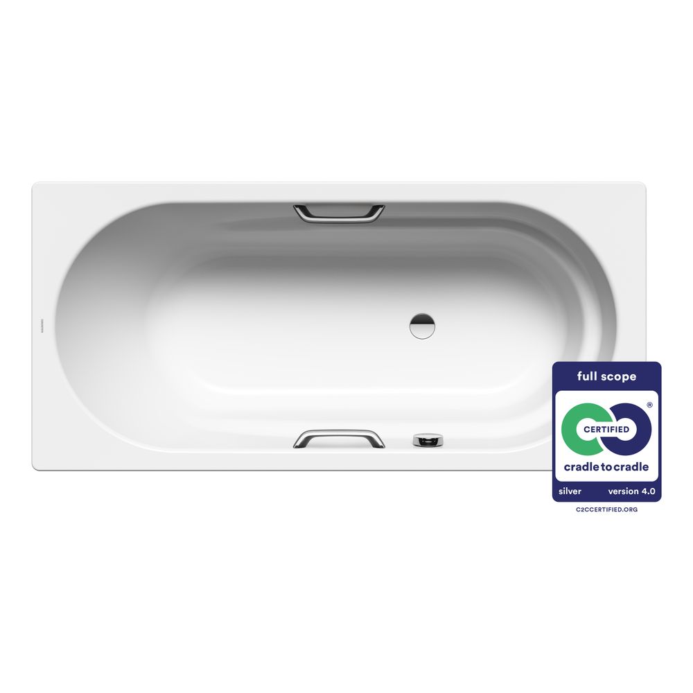 Kaldewei Badewanne Vaio Star rechteckig 430x800x1700mm 145l Alpinweiß, Weiß m. G... KALDEWEI-234100010001 4001112445167 (Abb. 2)