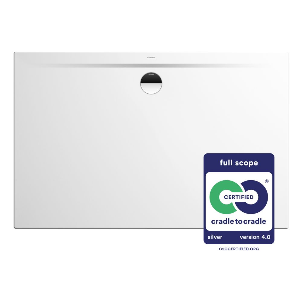 Kaldewei Duschwanne Superplan Zero Rechteckig 32/20x800x750mm d. 90mm Alpinweiß/... KALDEWEI-351400010001 4055761248761 (Abb. 2)