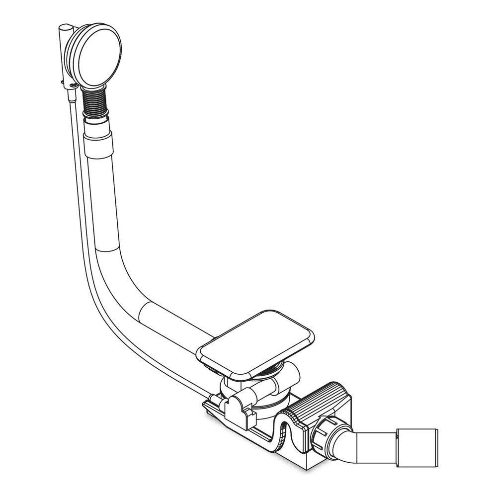 Kaldewei Spezial Ab- und Überlaufgarnitur KA4060, Alpinweiß, Invisible Grip... KALDEWEI-687772041001 4063728694032 (Abb. 3)