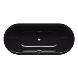 Kaldewei Badewanne Classic Duo oval 430x750x1700mm 124l Schwarz m. Antislip, ÜL,... KALDEWEI-291430003701 4063727014718 (Abb. 1)