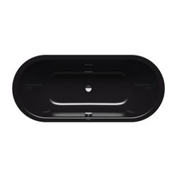 Kaldewei Badewanne Classic Duo oval 430x750x1700mm 124l Schwarz m. Antislip, ÜL,... KALDEWEI-291430003701 4063727014718 (Abb. 1)