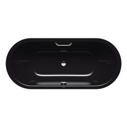 Kaldewei Badewanne Classic Duo oval 430x750x1700mm 124l Schwarz m. Antislip, GL1... KALDEWEI-291410223701 4063727015845 (Abb. 1)
