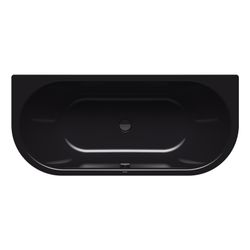 Kaldewei Badewanne Centro Duo 2 Kombi.-Form 485x800x1800mm 195l Schwarz m. Antis... KALDEWEI-283530000701 4063727036963 (Abb. 1)