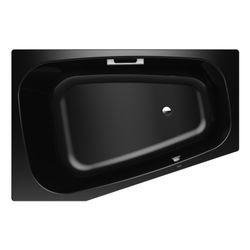 Kaldewei Badewanne Plaza Duo Kombi.-Form 430x1200x1800mm Rechts 273l Schwarz m. ... KALDEWEI-237010110701 4063727052208 (Abb. 1)