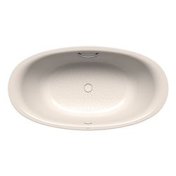 Kaldewei Badewanne Ellipso Duo oval 465x1000x1900mm 214l Pergamon m. Vollantisli... KALDEWEI-286210210231 4063727059337 (Abb. 1)