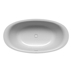 Kaldewei Badewanne Ellipso Duo oval 465x1000x1900mm 214l Manhattan m. Vollantisl... KALDEWEI-286210213199 4063727059511 (Abb. 1)