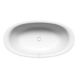 Kaldewei Badewanne Ellipso Duo oval 465x1000x1900mm 214l Alpinweiß m. ÜL, o. Ant... KALDEWEI-286200010001 4001112805596 (Abb. 1)