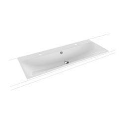 Kaldewei Einbau-Doppelwaschtisch Silenio rechteckig 123x460x1200mm, Cool Grey 30... KALDEWEI-907907293663 4063728864008 (Abb. 1)