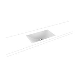 Kaldewei Unterbauwaschtisch Silenio rechteckig 123x391x634mm, Alpinweiß, ohne HL... KALDEWEI-906006313001 4055761012287 (Abb. 1)