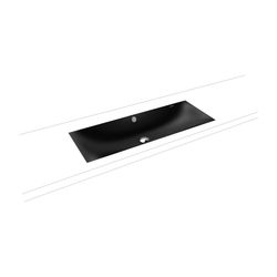 Kaldewei Unterbauwaschtisch Silenio rechteckig 123x391x934mm, Mattschwarz 100/Ch... KALDEWEI-906106003676 4063728099844 (Abb. 1)